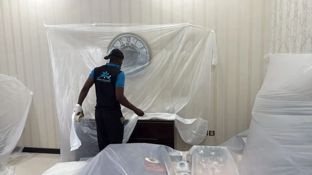 Professional AC duct cleaning service in Dubai, ensuring cleaner indoor air and better cooling efficiency.